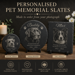 Personalised Memorial Slate - Made to Order