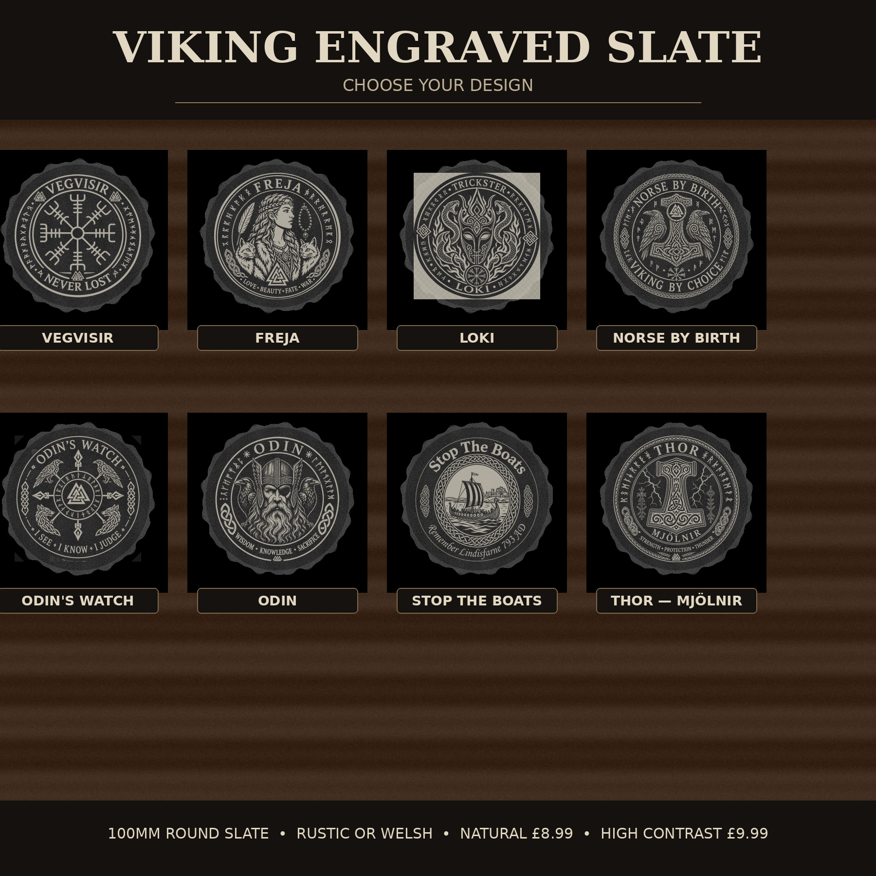 Viking Engraved Slates - Image 2